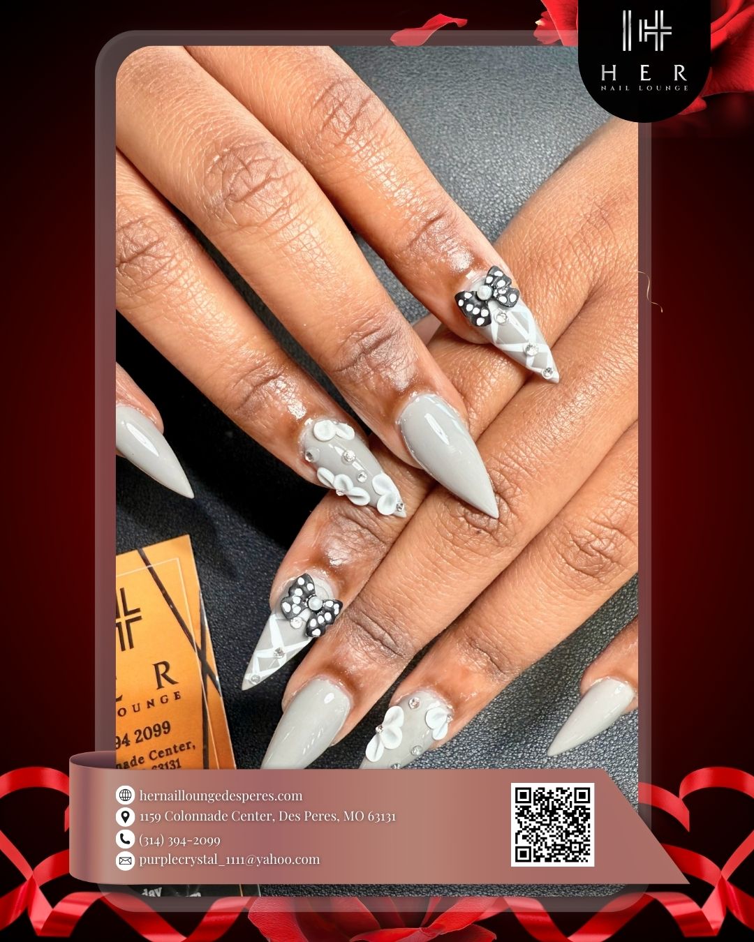 Valentines Nail Highlights